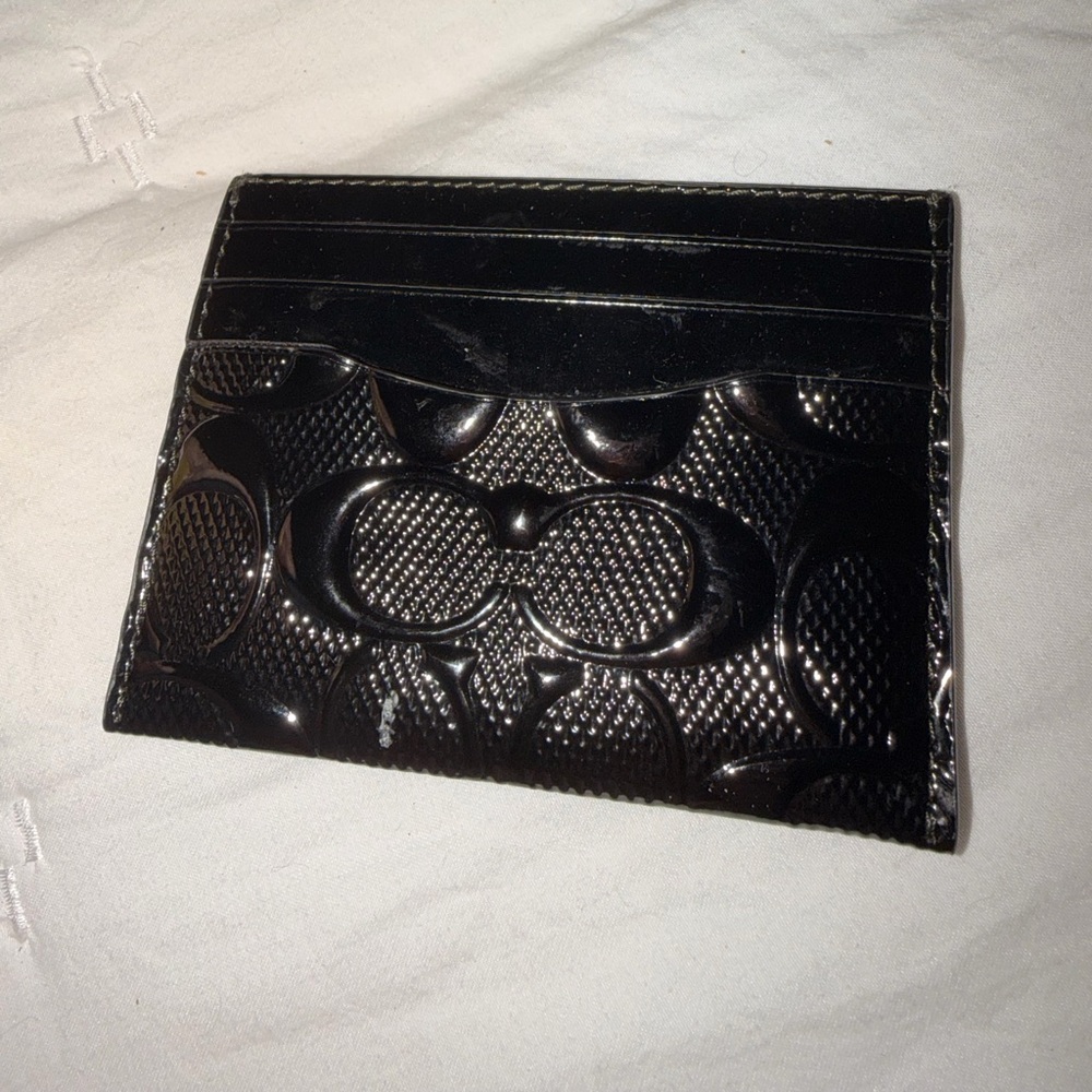 Coach card holder